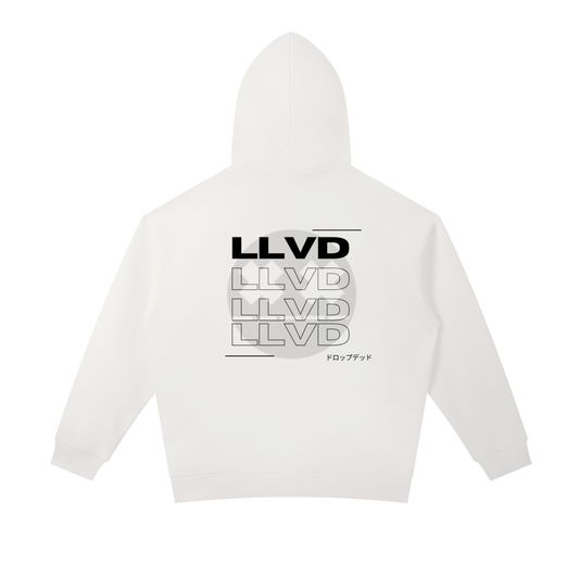 Drop Dead Hoodie White