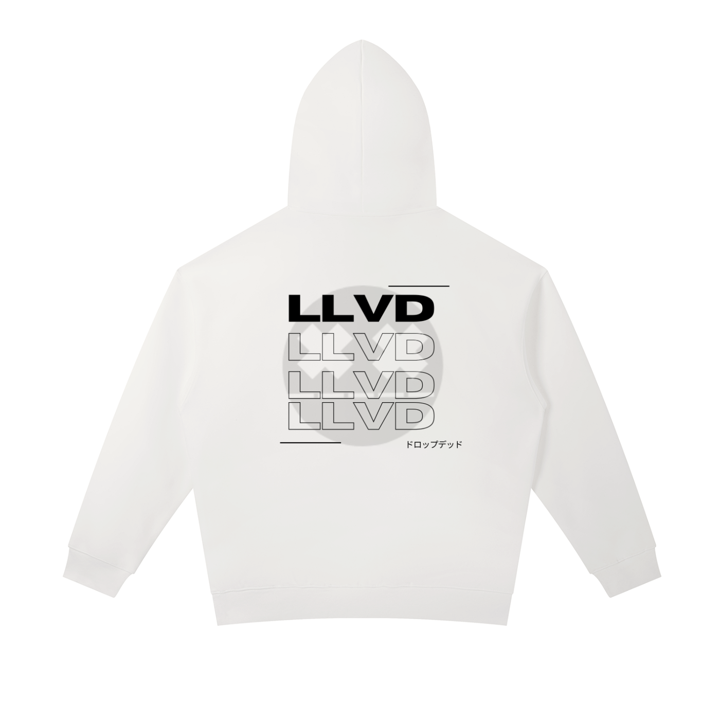 Drop Dead Hoodie White
